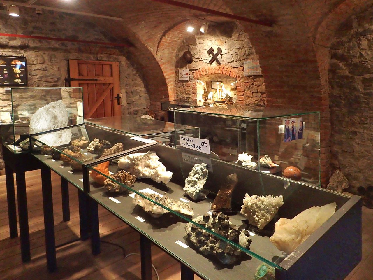 Geozentrum Steinstadel, Innenansicht